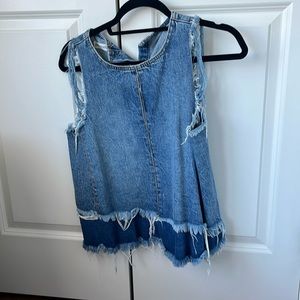 BLANKNYC denim tank